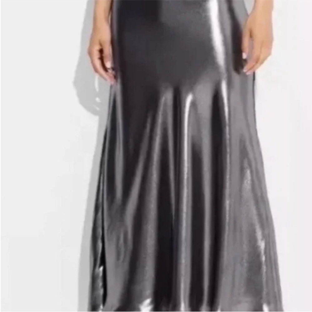 TWO - Wild Fable Metallic Silver Skirts - Picture 4 of 8